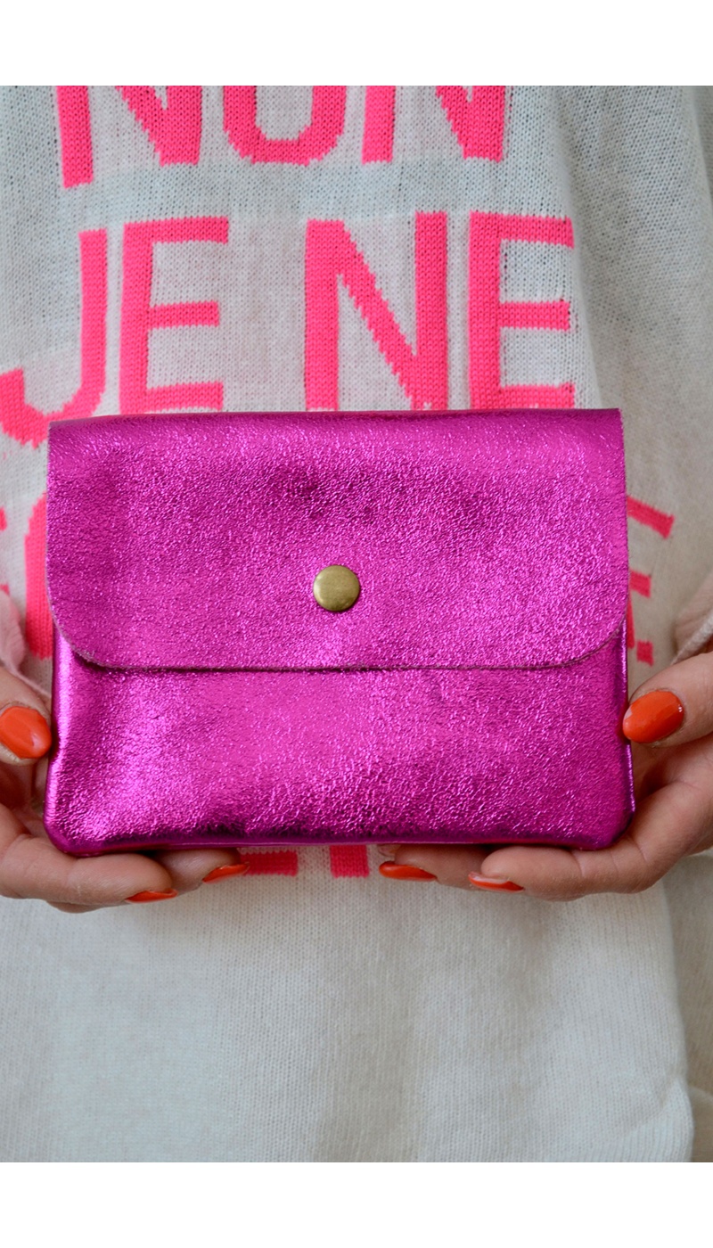 Porte Carte Fuchsia ZUSA  - 1