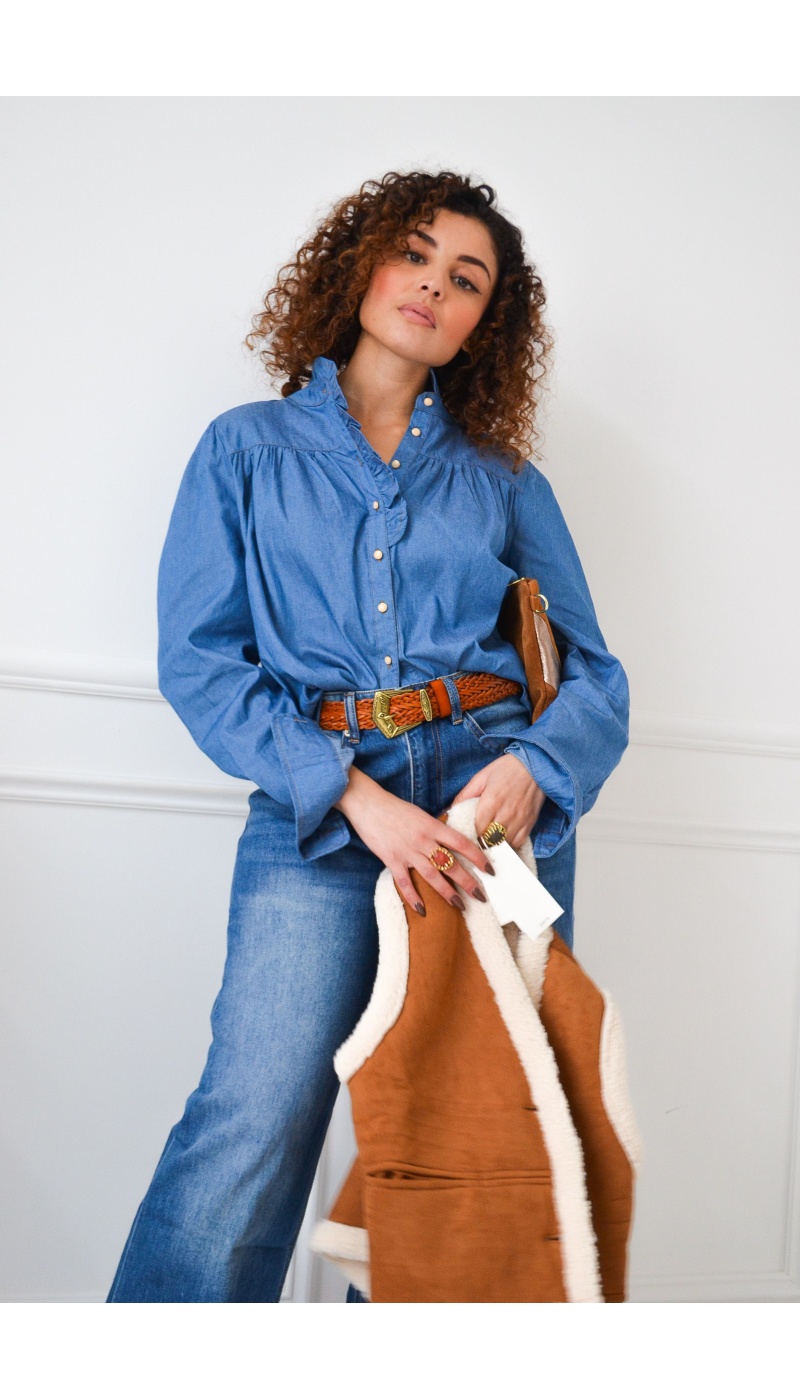 Chemisier denim hotsell