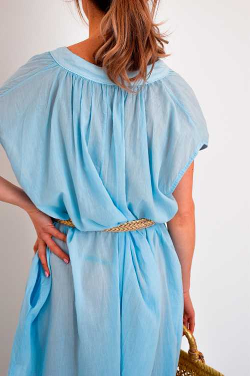 Abito Kimono in cotone Sky LEA  - 3