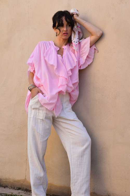 Pantaloni Gaz Ecru Banditas MOUSSE BANDITAS - 2