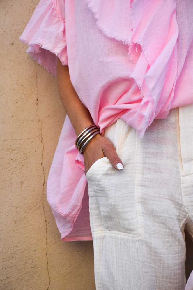 Pantaloni Gaz Ecru Banditas MOUSSE BANDITAS - 8