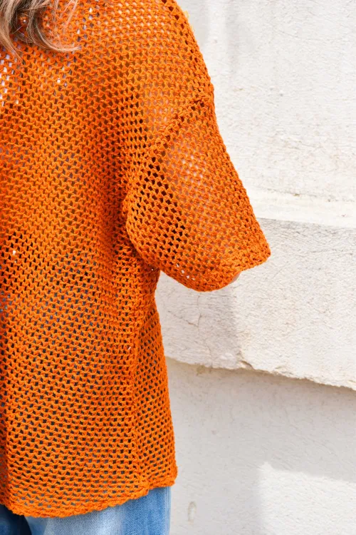 Blusa Calada Rust Banditas SLIDELL BANDITAS - 4