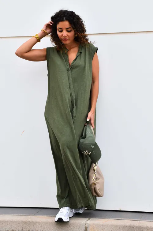 MOSCERIN Banditas Khaki Dress BANDITAS - 1