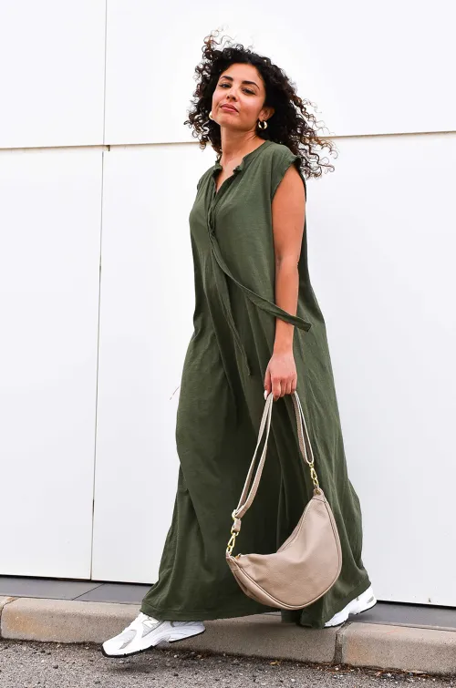 MOSCERIN Banditas Khaki Dress BANDITAS - 2