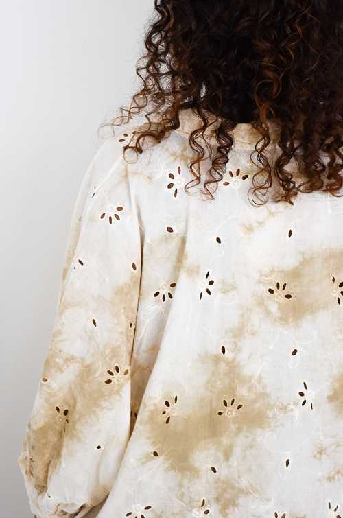 Blusa ricamata écru Banditas ISIDE BANDITAS - 6