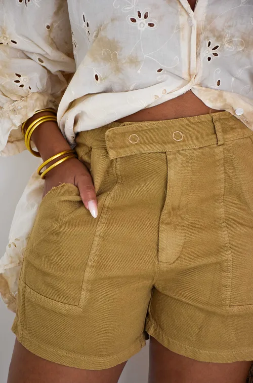 Shorts Camel Banditas SIRENETT  - 1