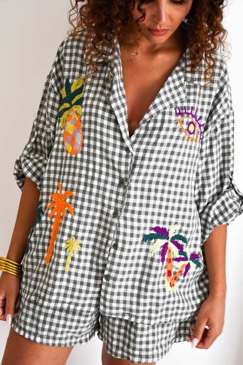 Conjunto Vichy MAYA Caqui Noho - 2