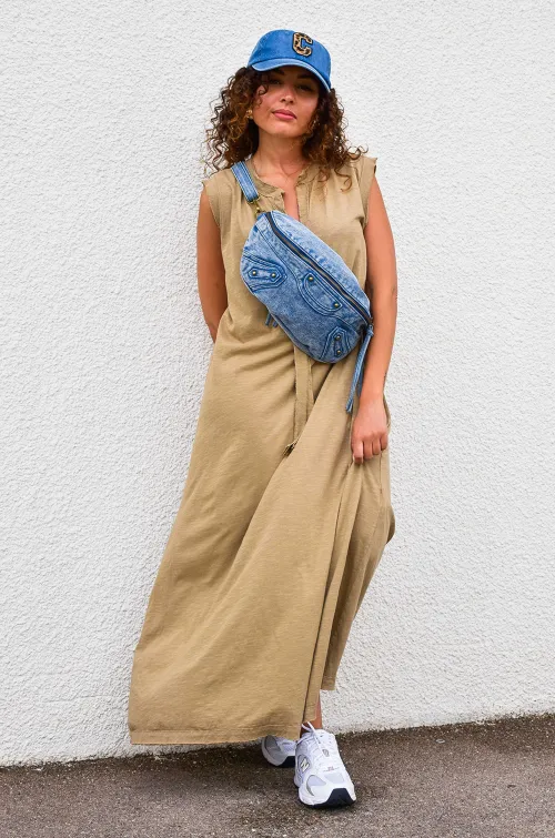 Taupefarbenes Kleid Banditas MOSCERIN BANDITAS - 3