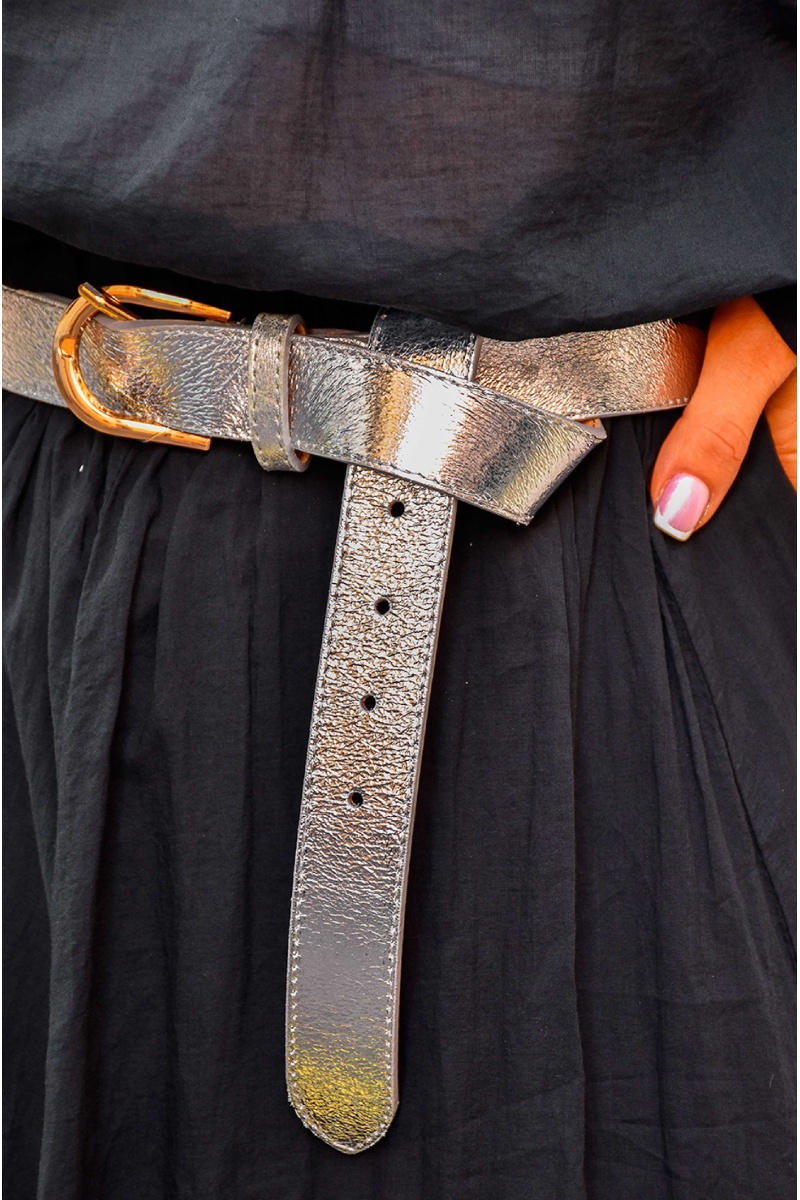 Ceinture Argent Irisée ELENA Noho - 1