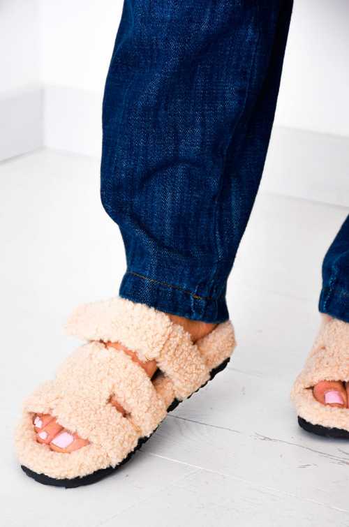 Sandales Moumoute Beige AUXANE Noho - 1 | CHAUSSURES