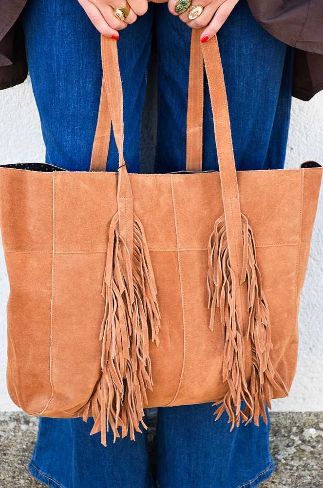 Borsa tote CHLOE color cammello