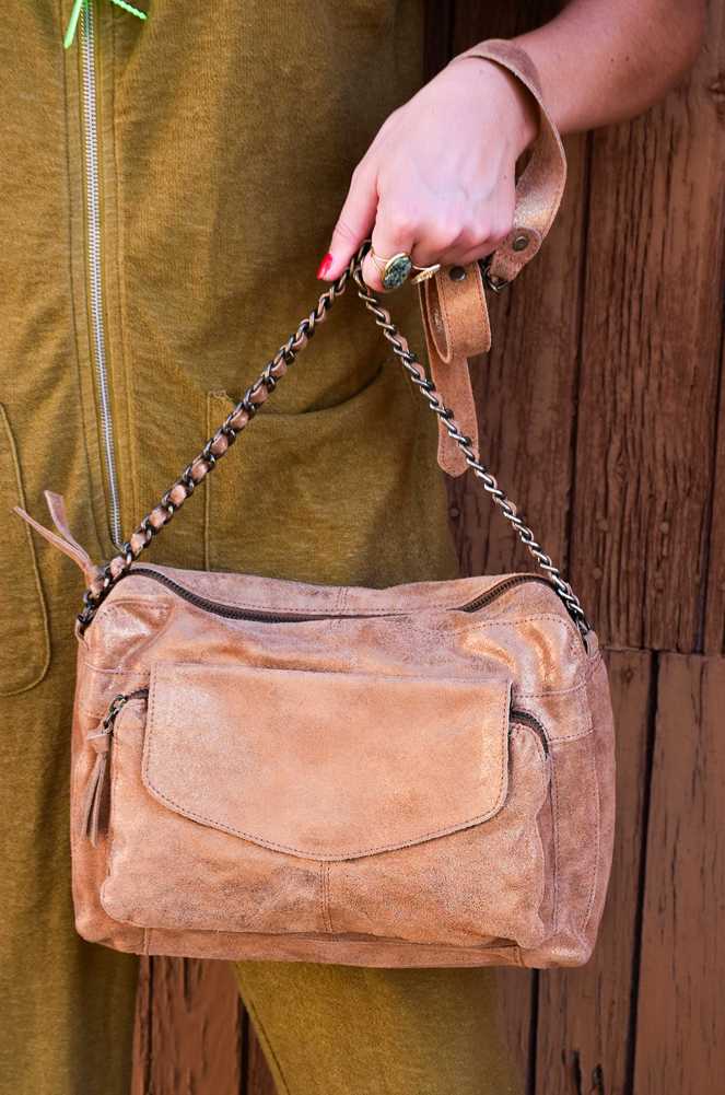 Sac Irise Camel TESS