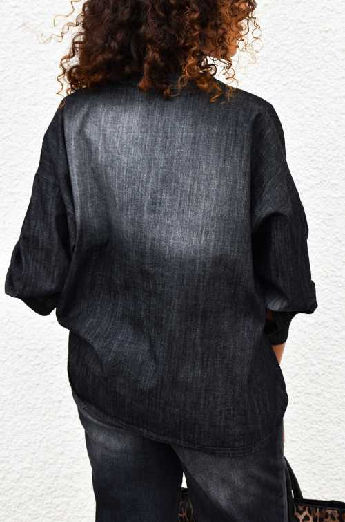 Chemisier Denim Gris Banditas RUINART BANDITAS - 3