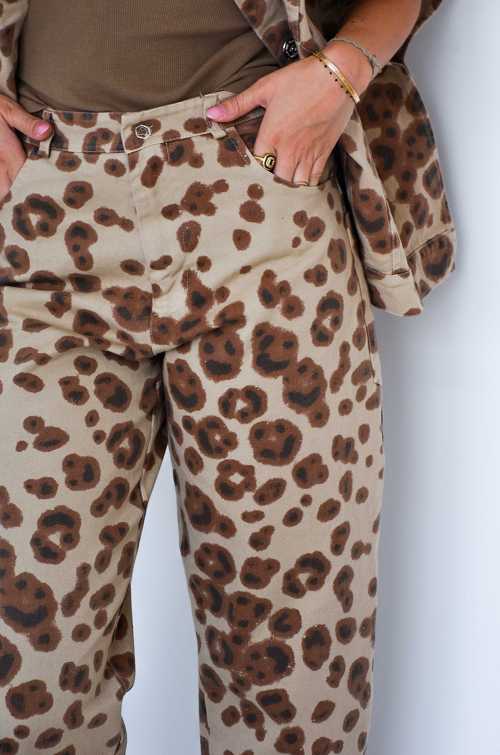 banditas JEANS MUJER LEOPAR BEIGE BANDITAS - 3