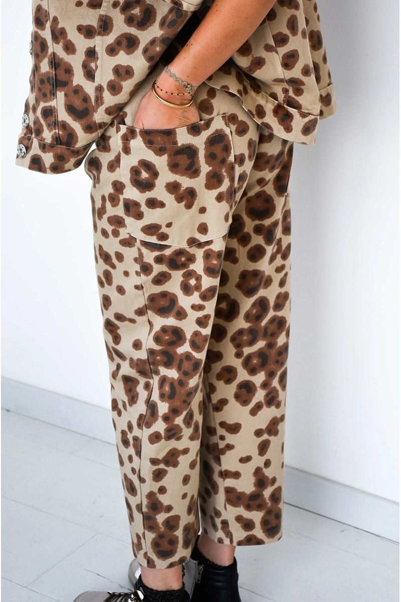 banditas JEANS MUJER LEOPAR BEIGE BANDITAS - 1 2