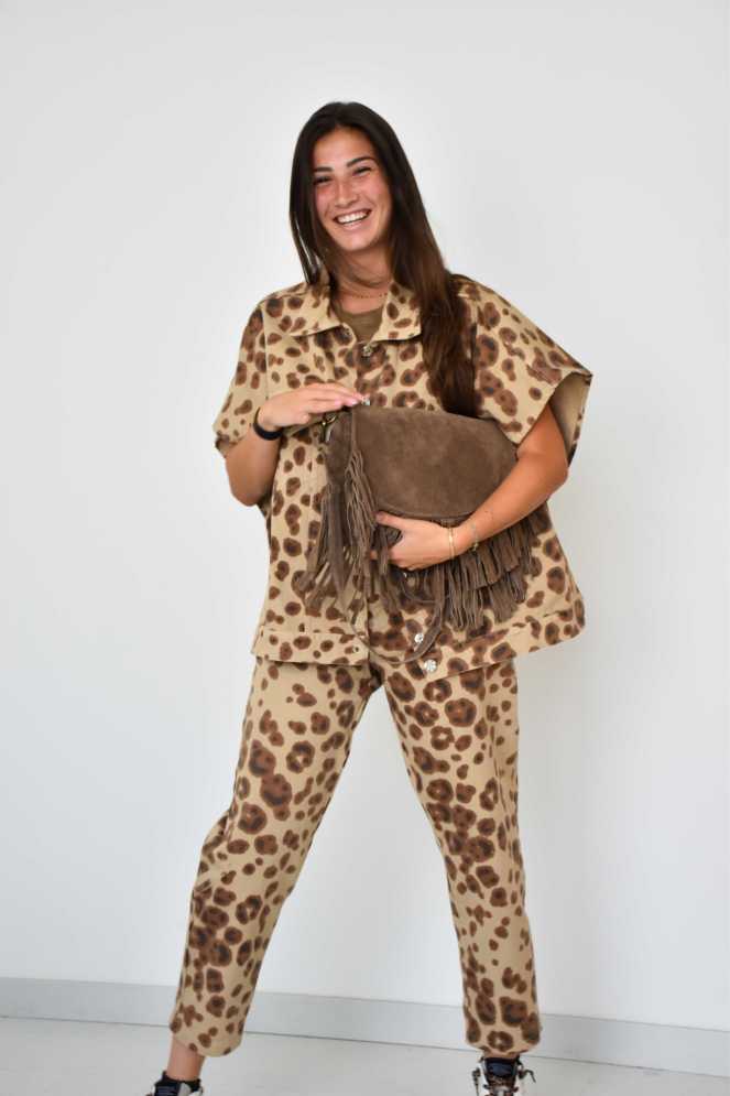 banditas JEANS MUJER LEOPAR BEIGE BANDITAS - 5