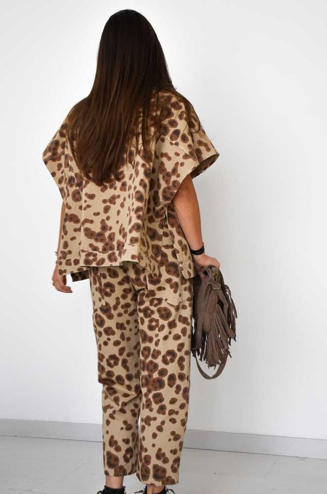 banditas JEANS MUJER LEOPAR BEIGE BANDITAS - 6