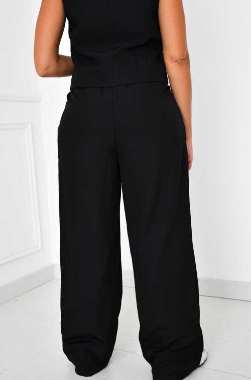 Pantalon Tailleur Noir OLIVIA Noho - 2
