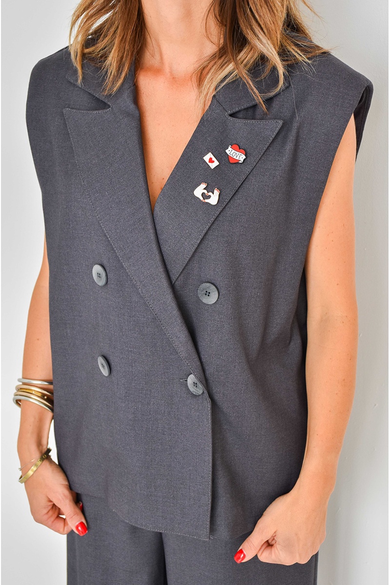 Anthracite Banditas MAYFIELD Jacket BANDITAS - 1 2
