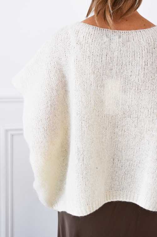Ecru Strickjacke LOLITA Noho - 4