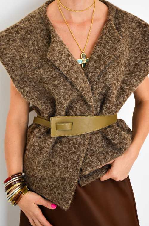 Cintura Khaki CRAZY Bow Noho - 2