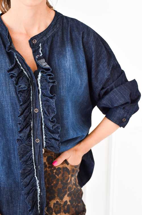Camicetta in denim grezzo Banditas RUINART BANDITAS - 1