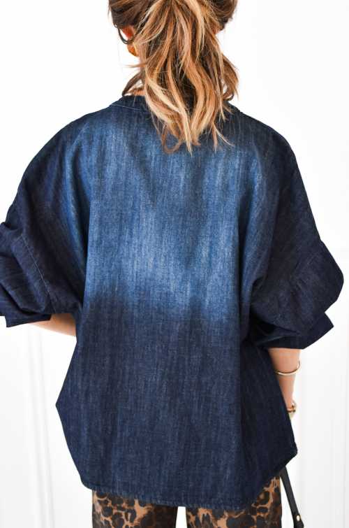 Camicetta in denim grezzo Banditas RUINART BANDITAS - 3