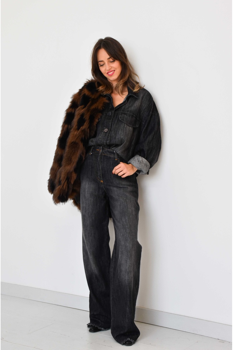 banditas JEANS NOIR VESTES FEMME BANDITAS - 1