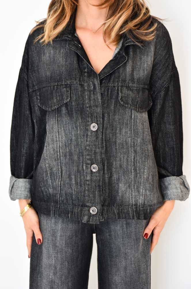 banditas JEANS NOIR VESTES FEMME BANDITAS - 3