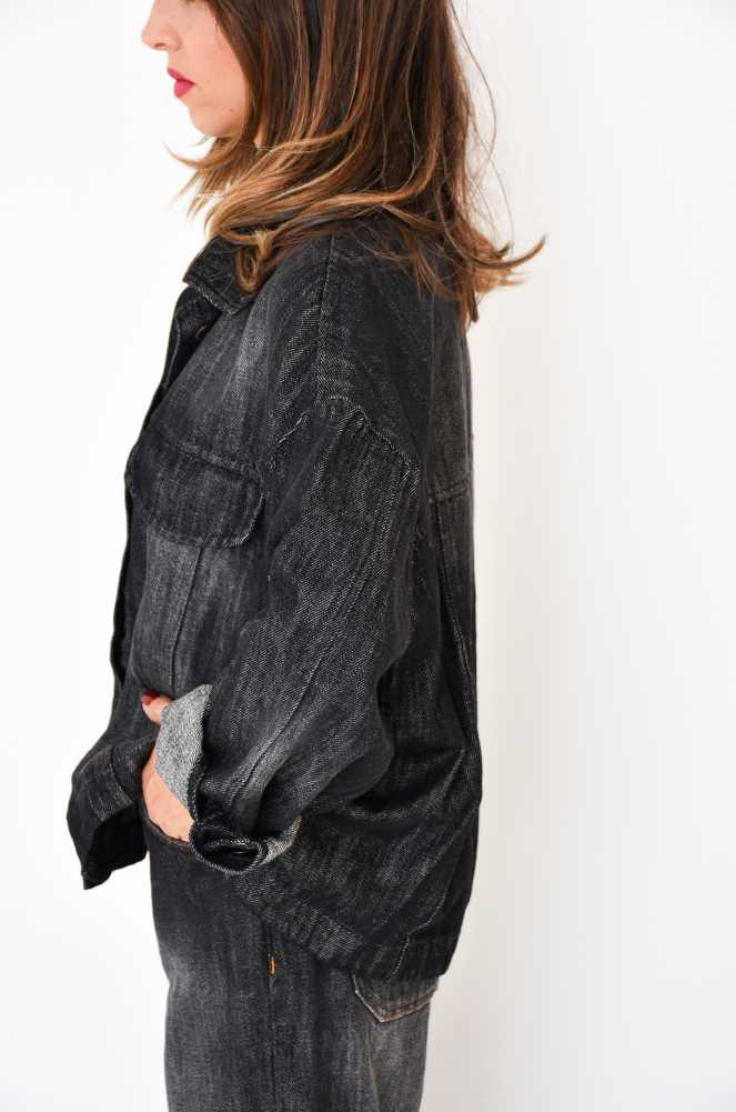 banditas JEANS NOIR VESTES FEMME BANDITAS - 4