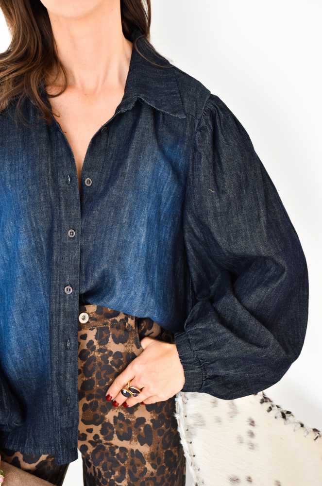 banditas JEANS BL/NOI CHEMISIER BANDITAS - 3