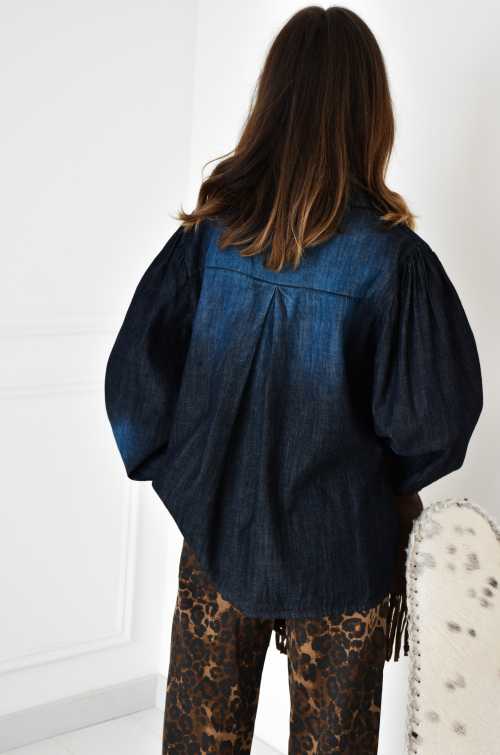 banditas JEANS BL/NOI CHEMISIER BANDITAS - 4