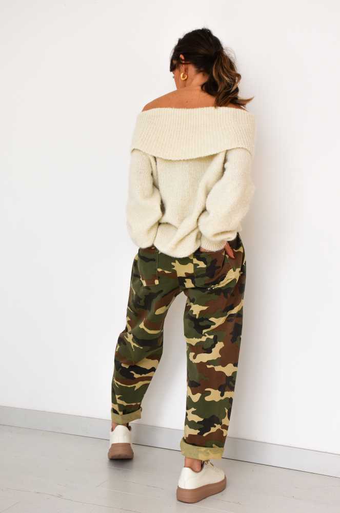banditas CAMOUF KAKI PANTALON FEMME BANDITAS - 2