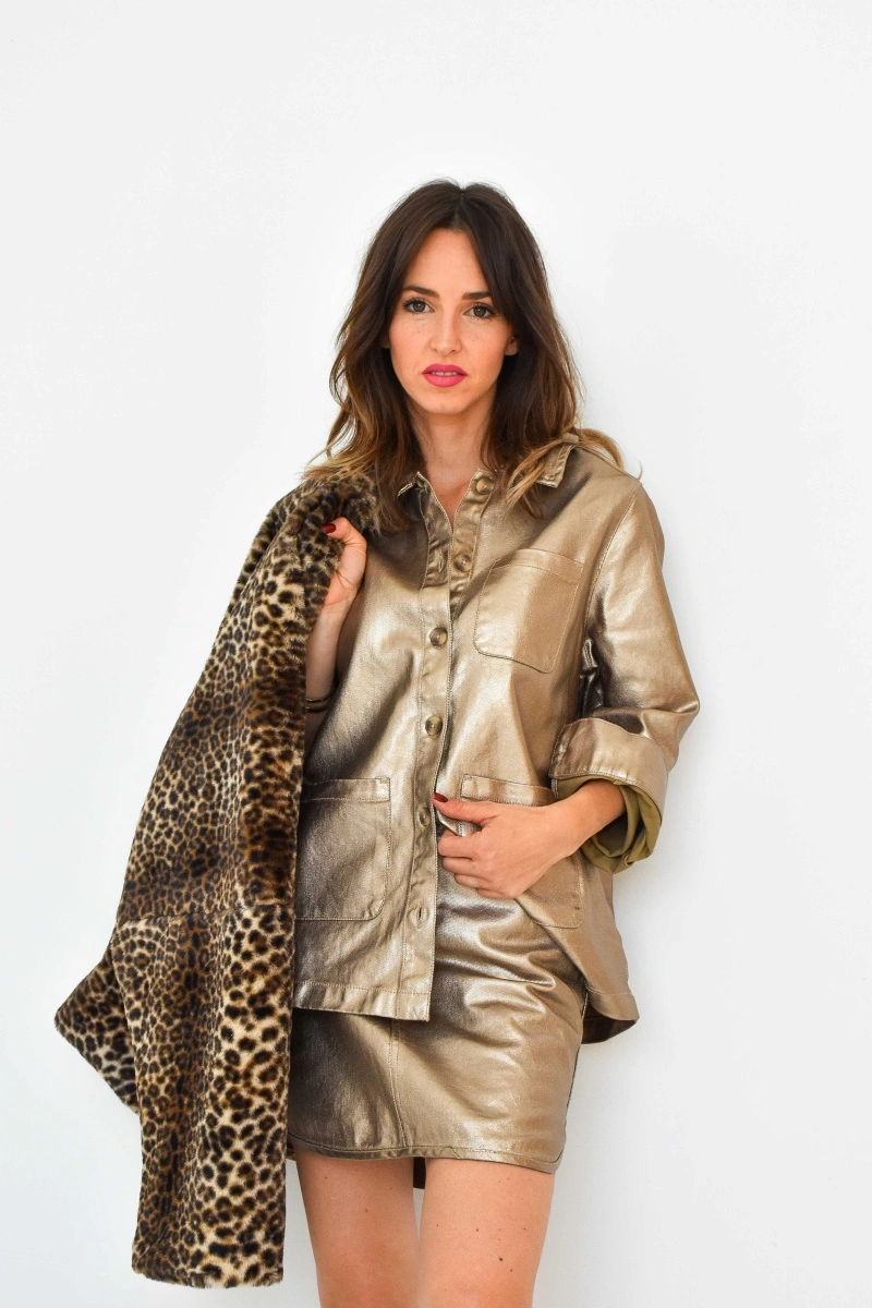 PIECES GOLD COLOUR VESTES Noho - 1