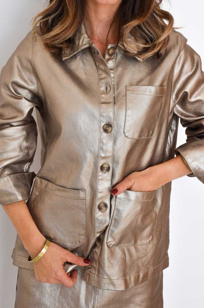PIECES GOLD COLOUR VESTES Noho - 2