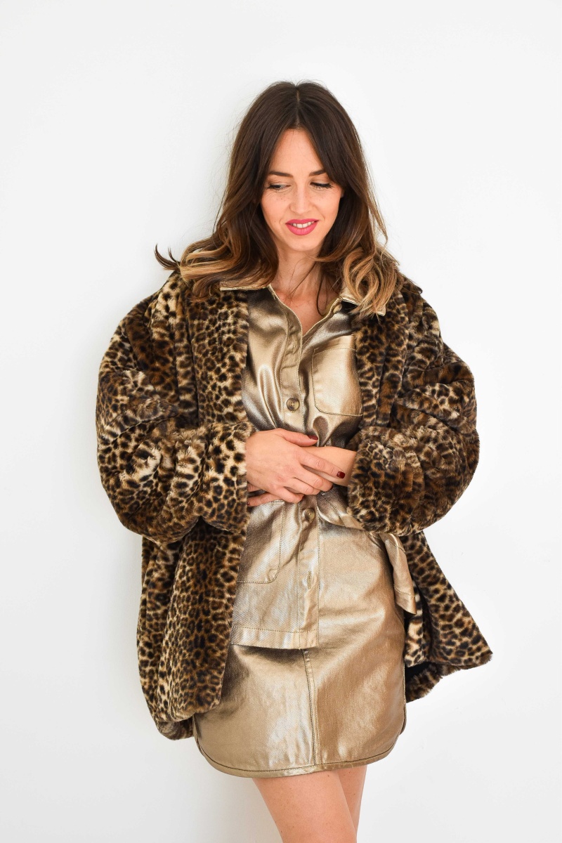 Jupe Irisée Dorée GOLDY Noho - 1