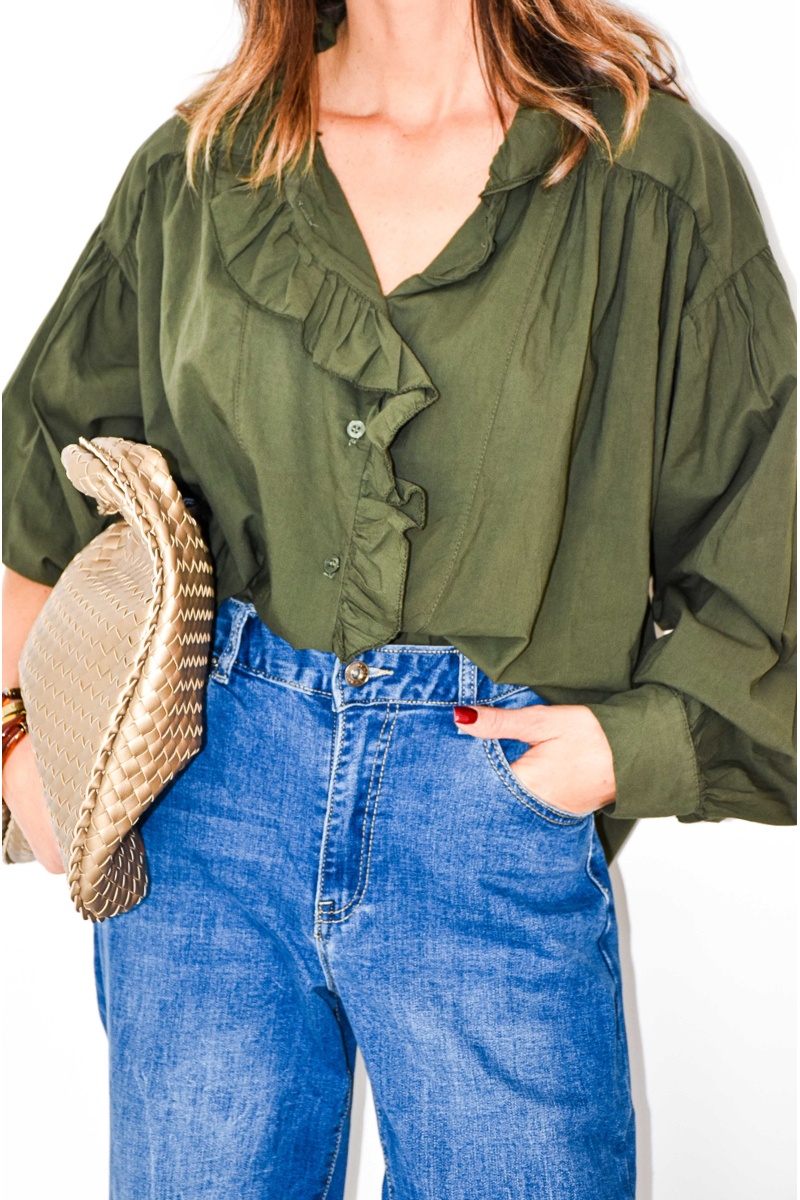 w.studio  KAKI CHEMISIER Noho - 1