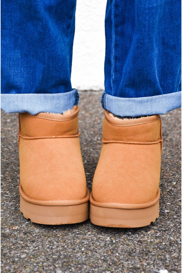 Botas de Tornozelo Camel Platform LINA ONLY - 1 | Casa