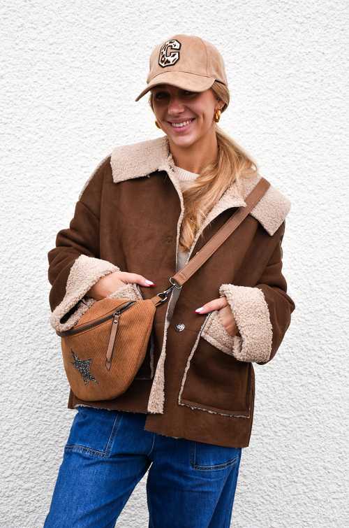 Veste Camel Moumoute MONA BANDITAS - 1