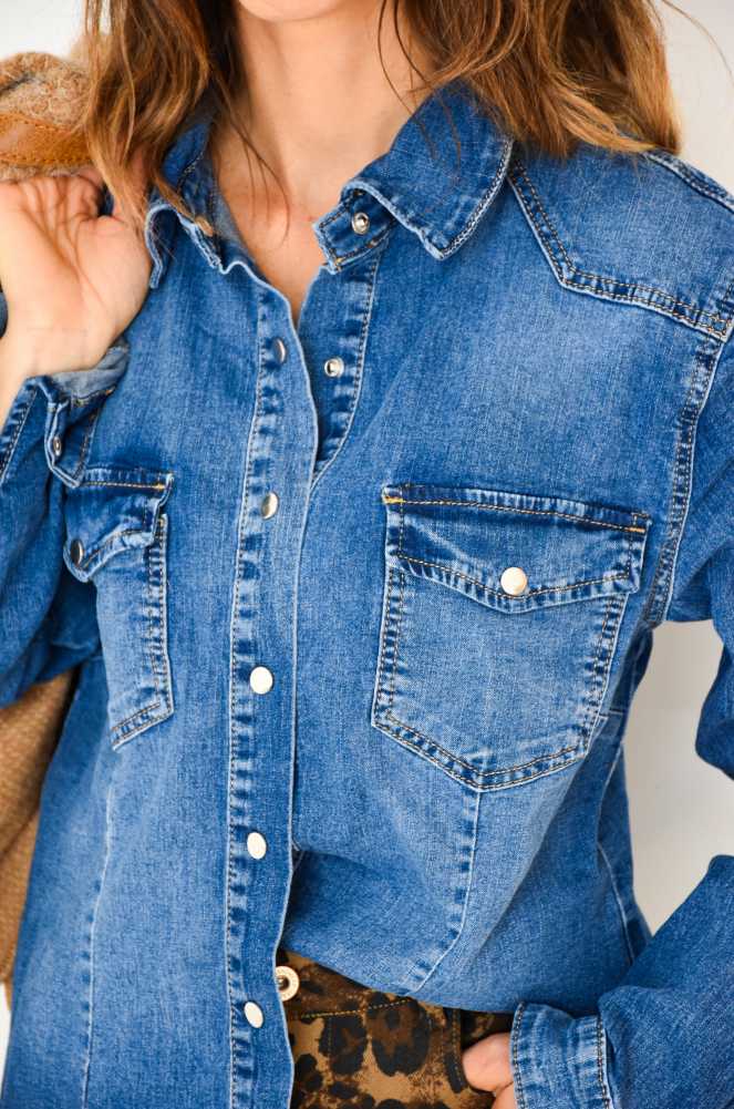 3d denim  JEANS CHEMISIER Noho - 3
