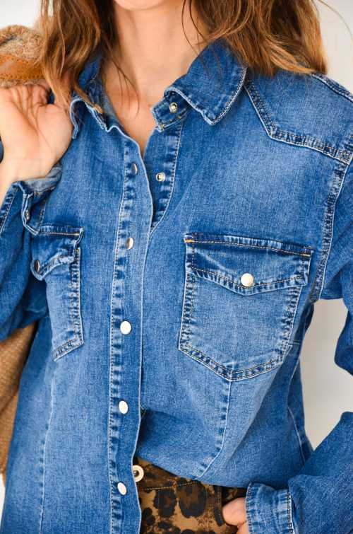 3d denim  JEANS CHEMISIER Noho - 3