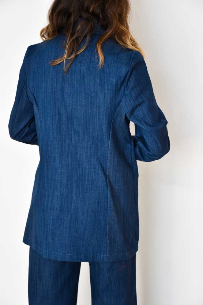 minth srl DENIM BLEU VESTES FEMME Noho - 3