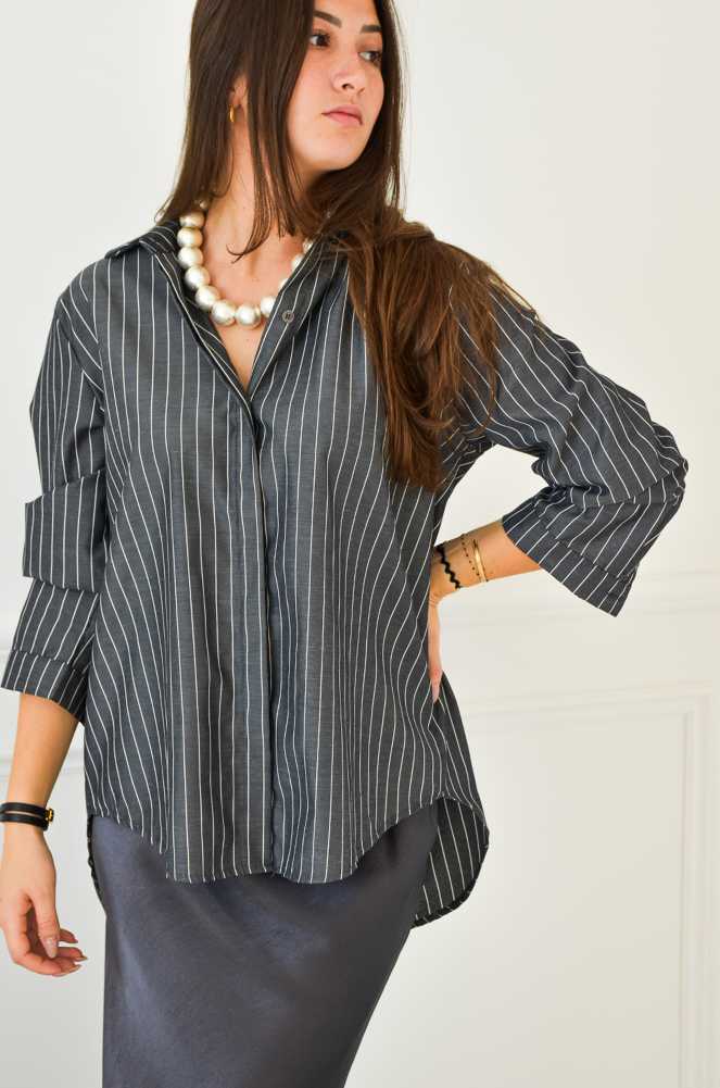 todami BLANCH GRISE CHEMISIERS Noho - 1