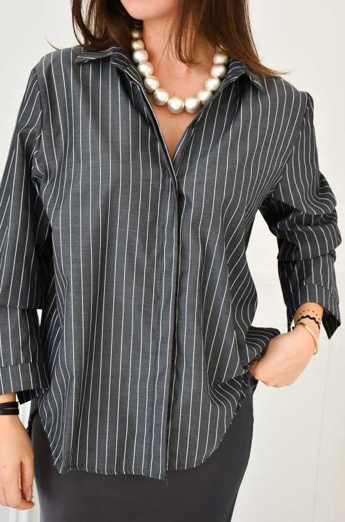 todami BLANCH GRISE CHEMISIERS Noho - 3