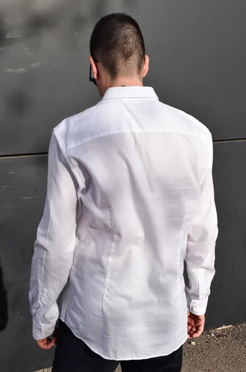 JACKandJONES POLYES WHITE CHEMISES ML