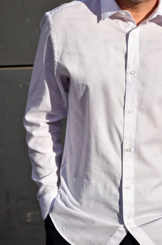 JACKandJONES POLYES WHITE CHEMISES ML