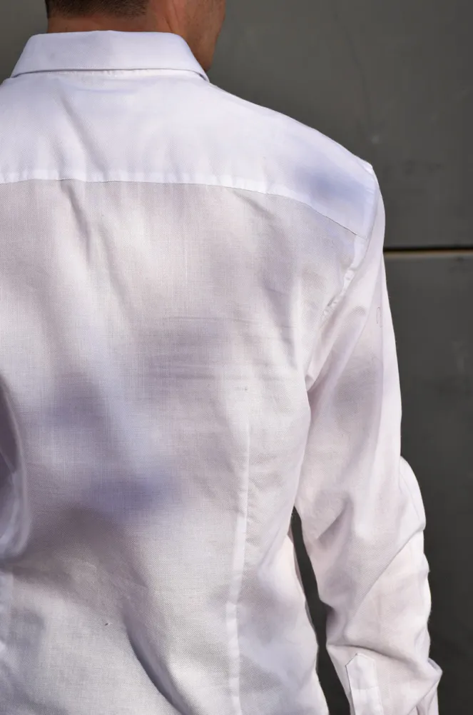 JACKandJONES POLYES WHITE CHEMISES ML