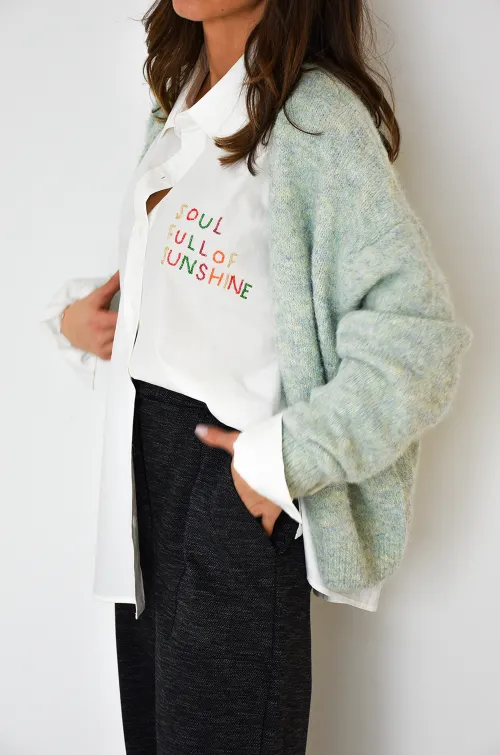 MODAS Y CREATIONES ANGELINA SL ECRITU BLANC CHEMISIER