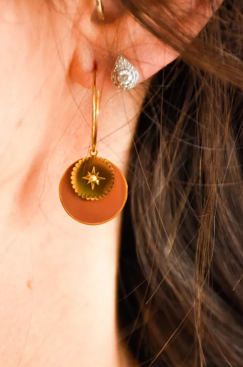 Boucles d'Oreilles Rond JUDITH