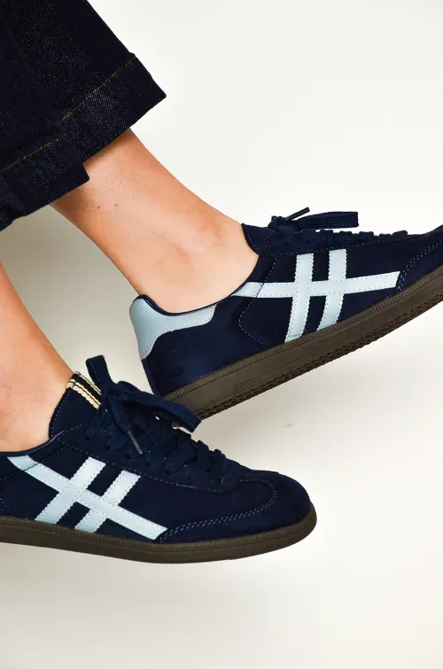 chloe et lucas  MARINE BASKETS FEMME